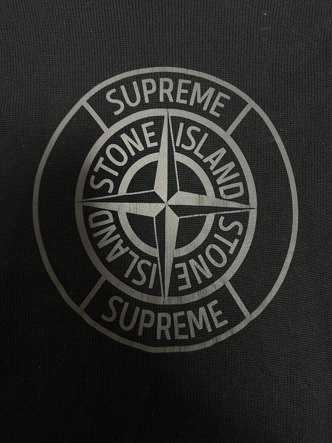 [네고 가능]슈프림 스톤아일랜드 콜라보 니트 L 상품이미지5