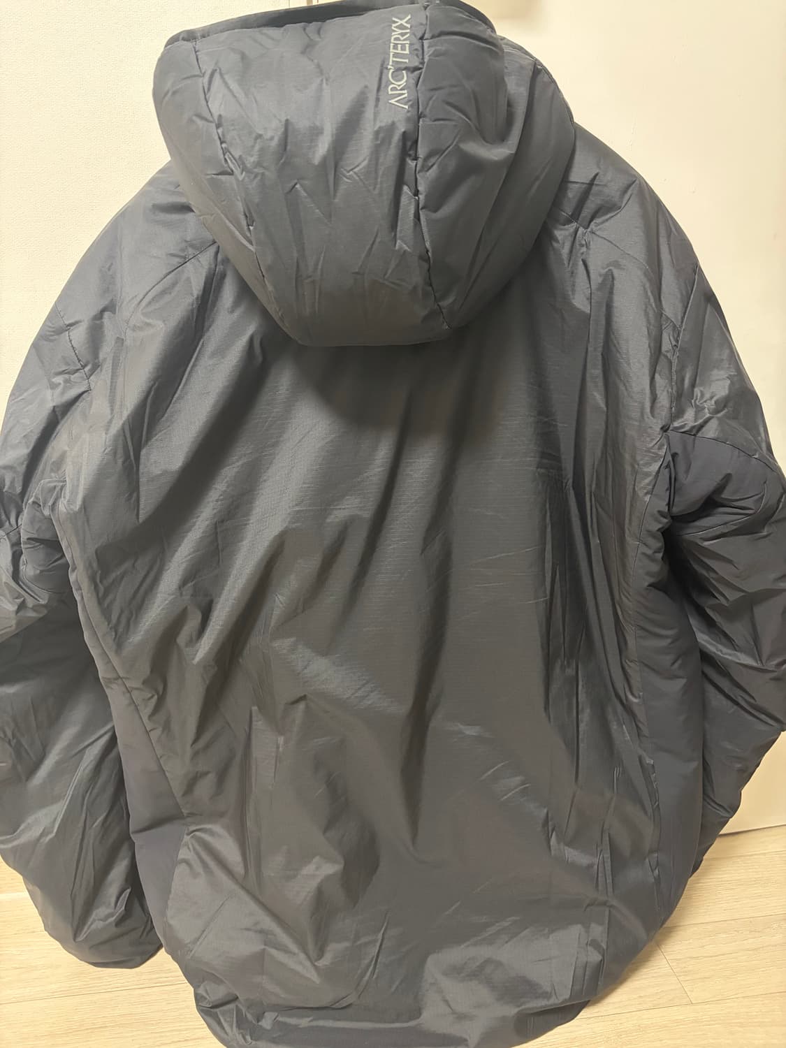 XL)아크테릭스 아톰 SV 후디 블랙 상품이미지2