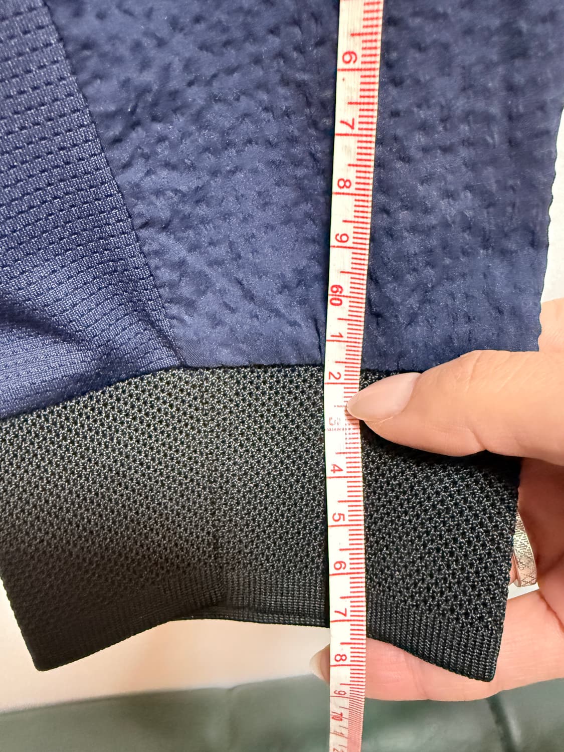 와이드앵글 골프 집업 자켓 110 네이비 기능성 바람막이 점퍼 상품이미지10