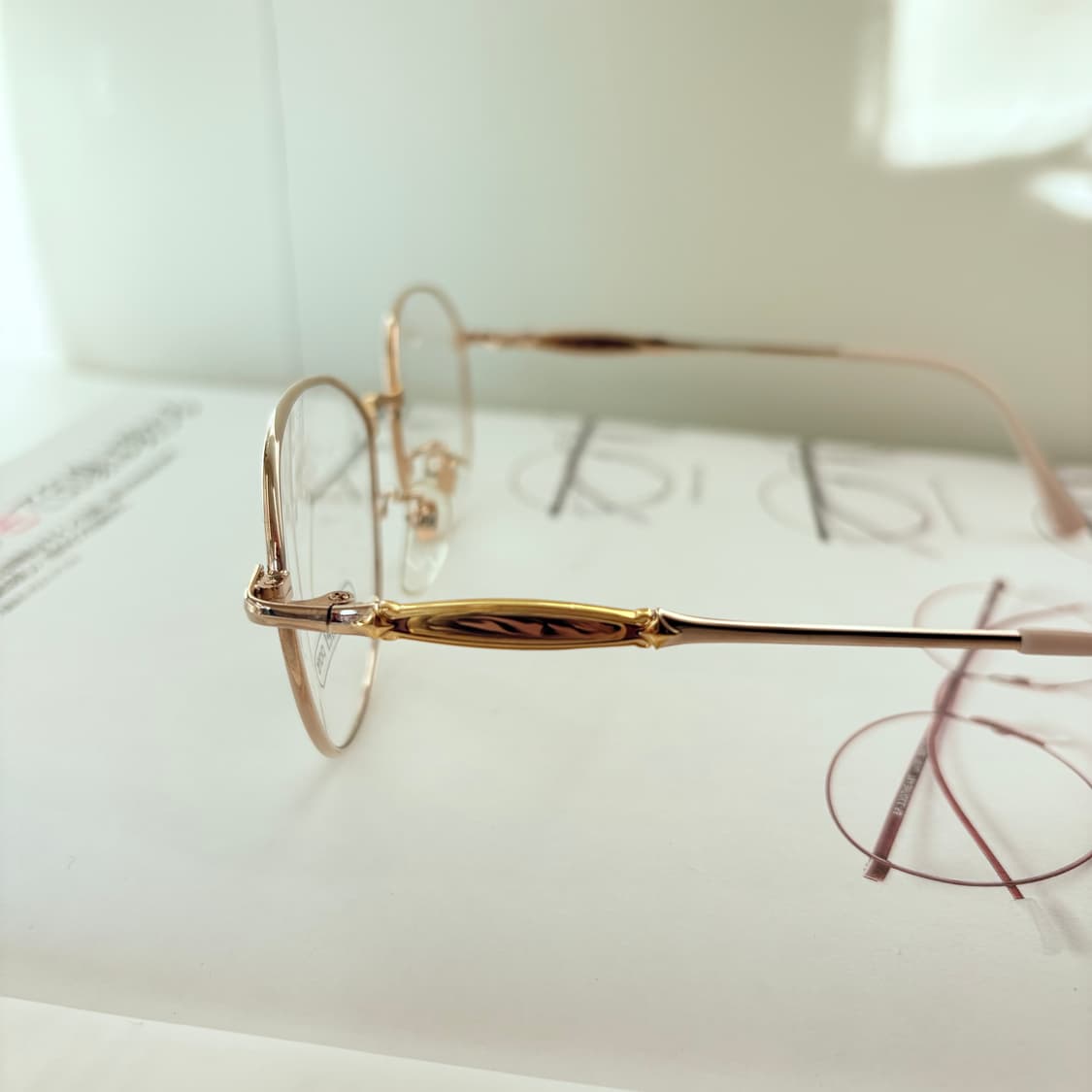 Michael paris 골드 메탈 빈티지안경 상품이미지5