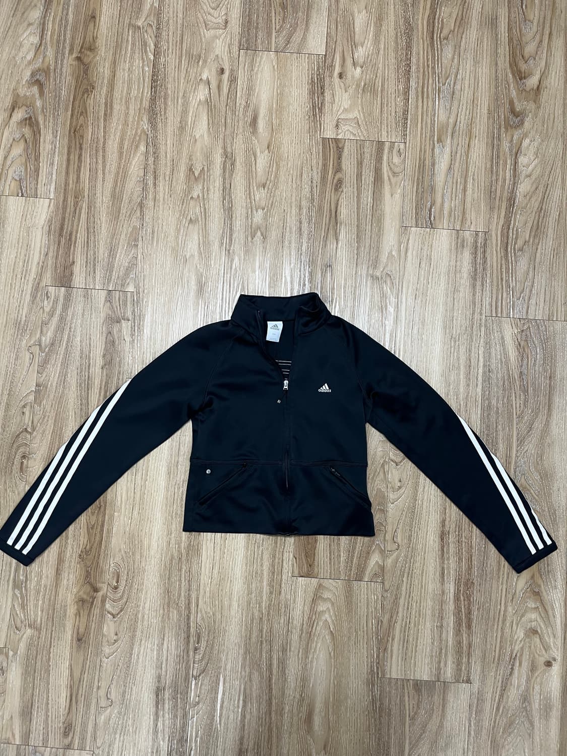 아디다스 백삼선 크롭 트랙탑 져지 상품이미지2