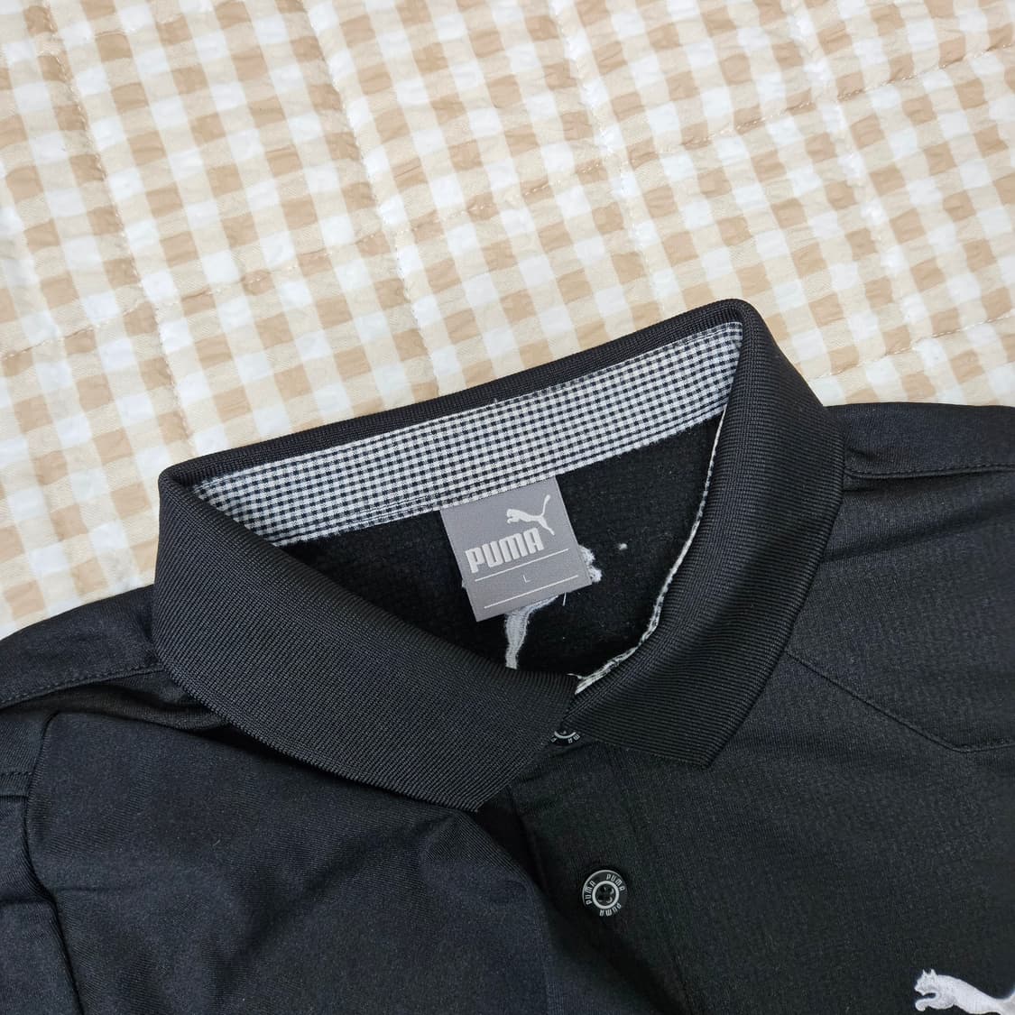 푸마 기모 긴팔 카라티 남자100 (2벌가격) 상품이미지3