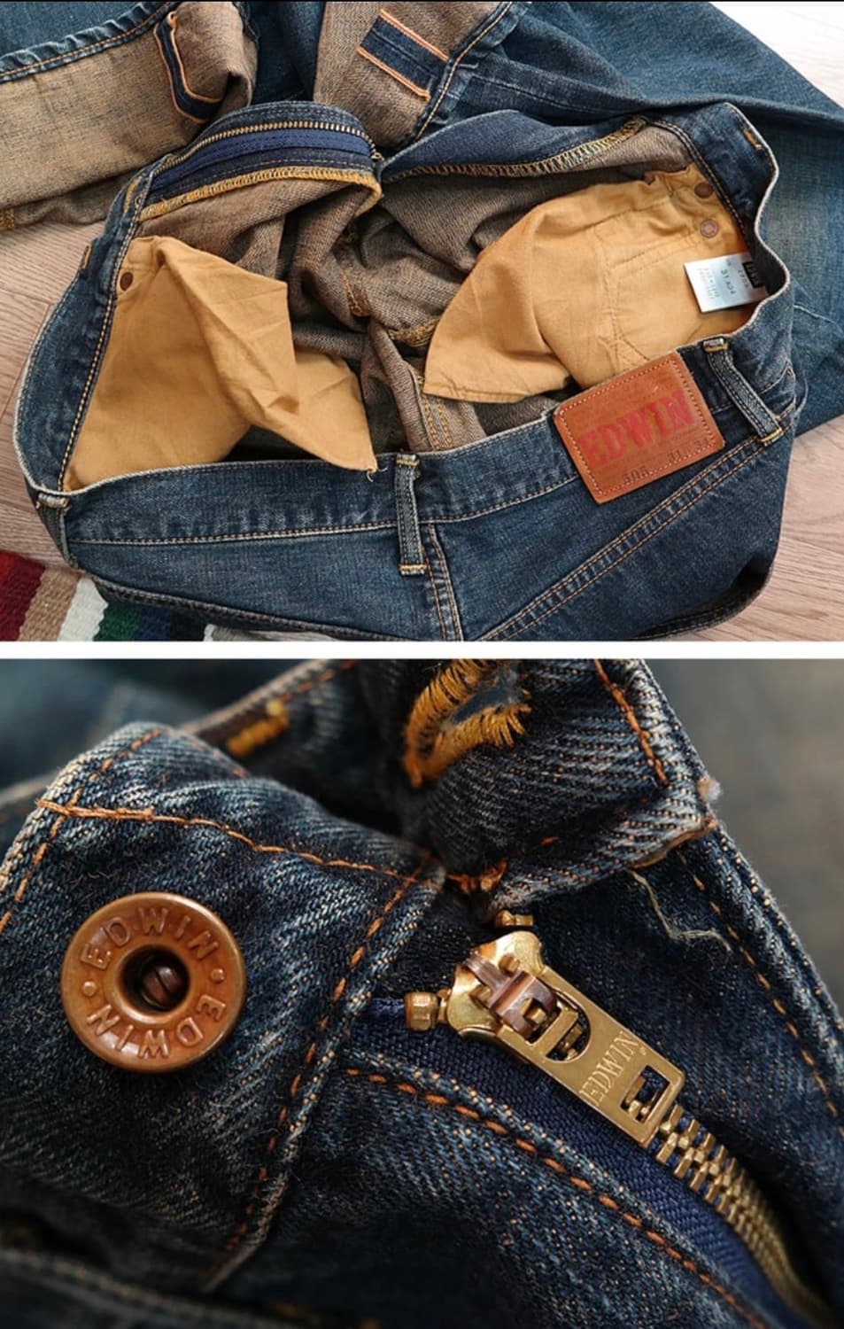 일본 90s 에드윈 1505 빈티지 셀비지데님30 상품이미지3