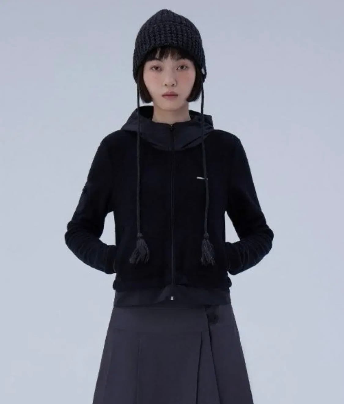 미세키서울 플리스집업 후디 상품이미지1