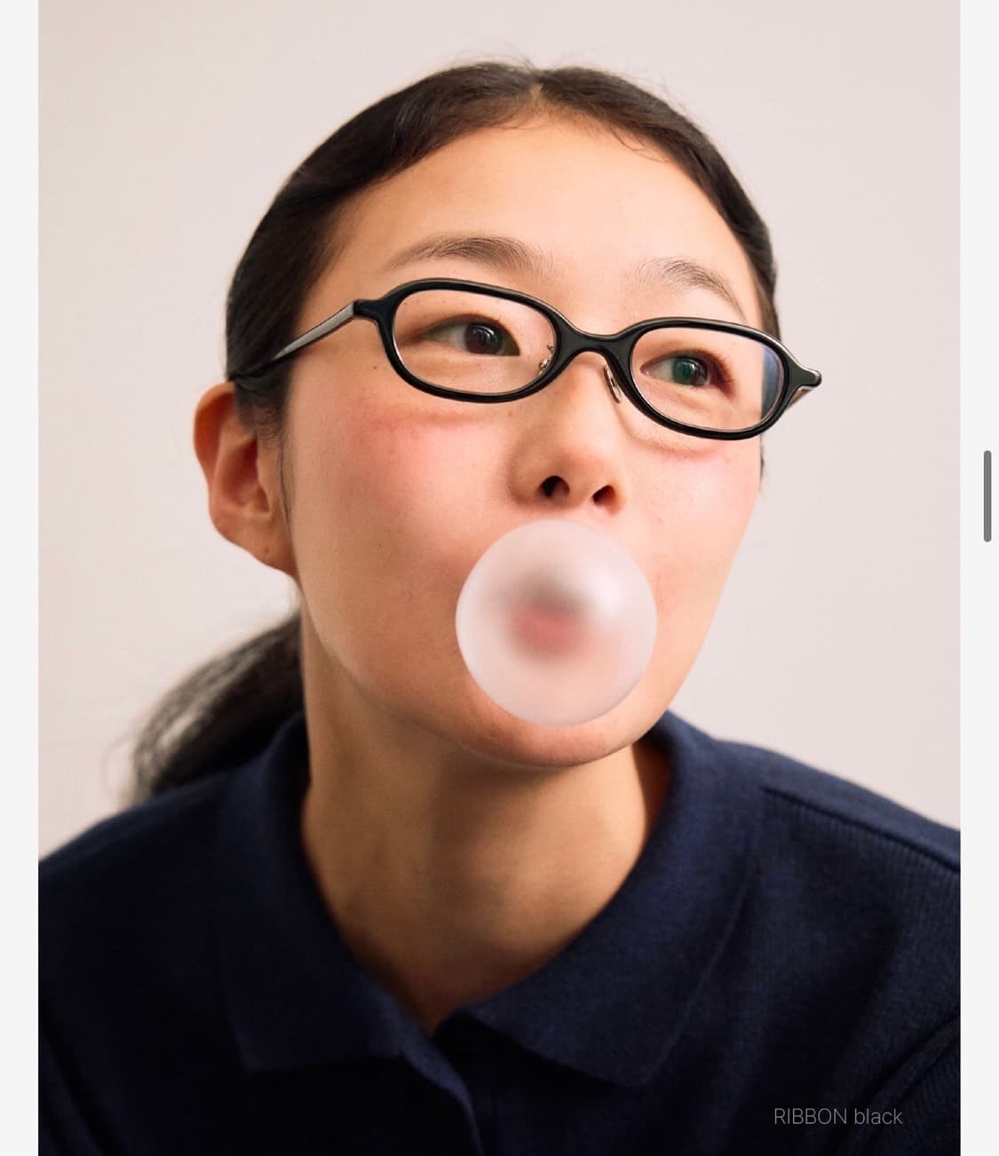 진저아이웨어 리본 (블랙) 상품이미지2