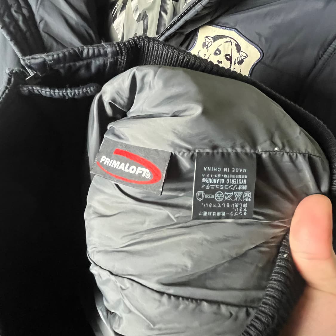 [Hysteric Glamour] 히스테릭글래머 와펜 패딩 상품이미지5