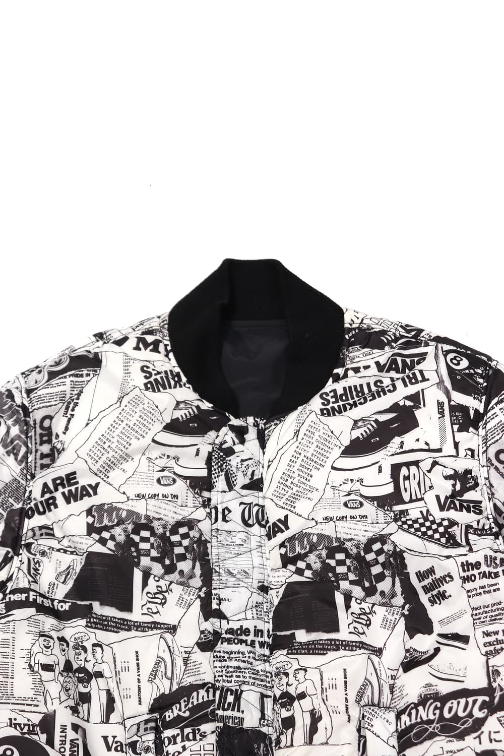 VANS 리버시블 스트릿 MA-1 항공 점퍼 women L 상품이미지5