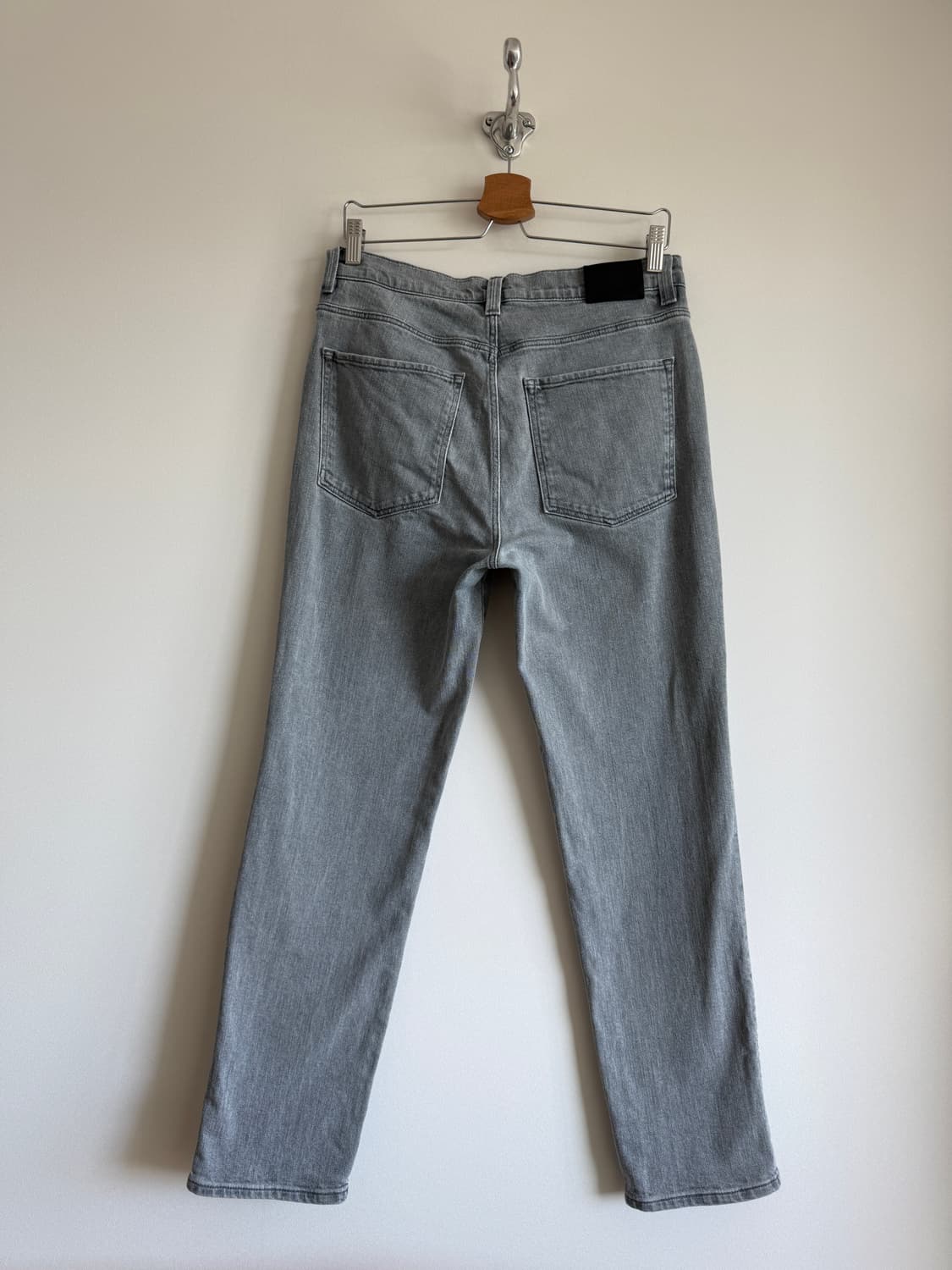 마시모두띠(Massimo Dutti) 그레이 데님 팬츠 상품이미지4