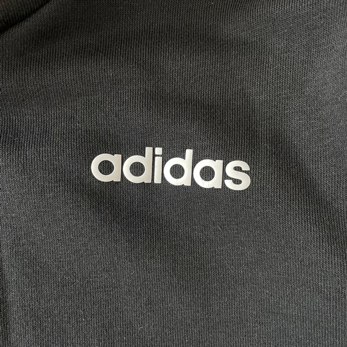 M 아디다스 블랙 후드티 95 상품이미지5