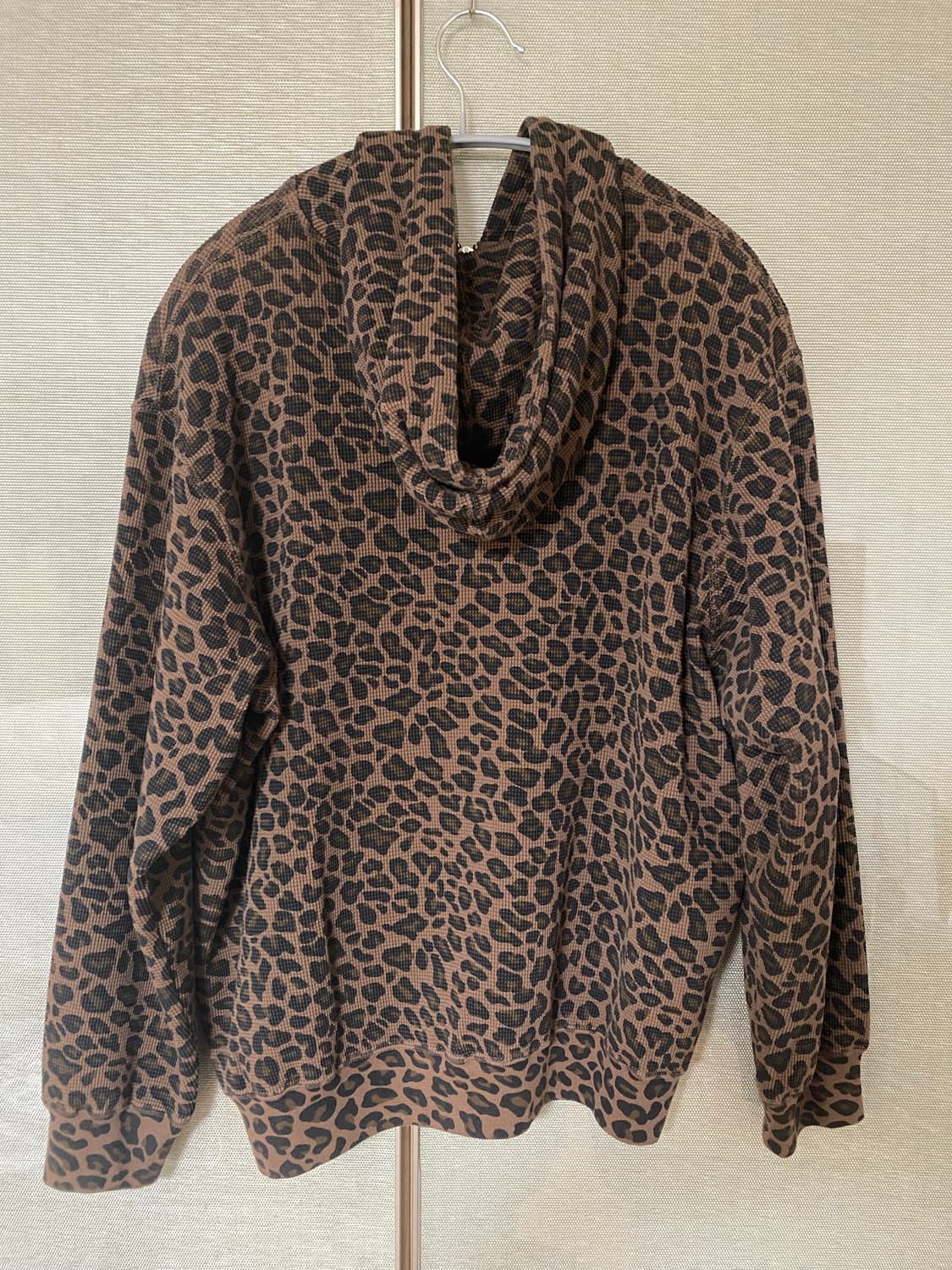 [S] 슈프림 써멀 후드 집업 레오파드 - 25SS 상품이미지2