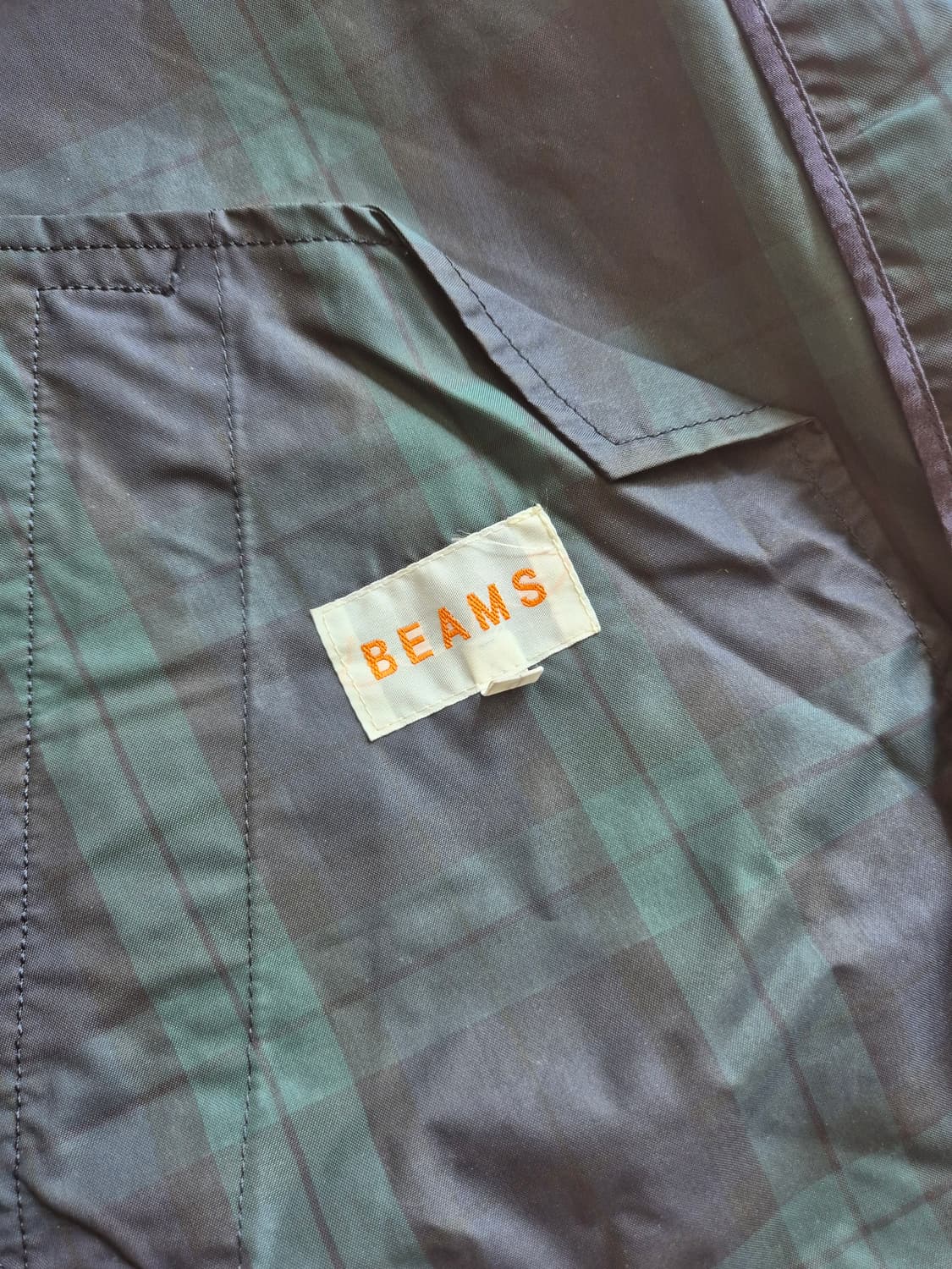 빔즈 블랙와치 블루종 상품이미지5