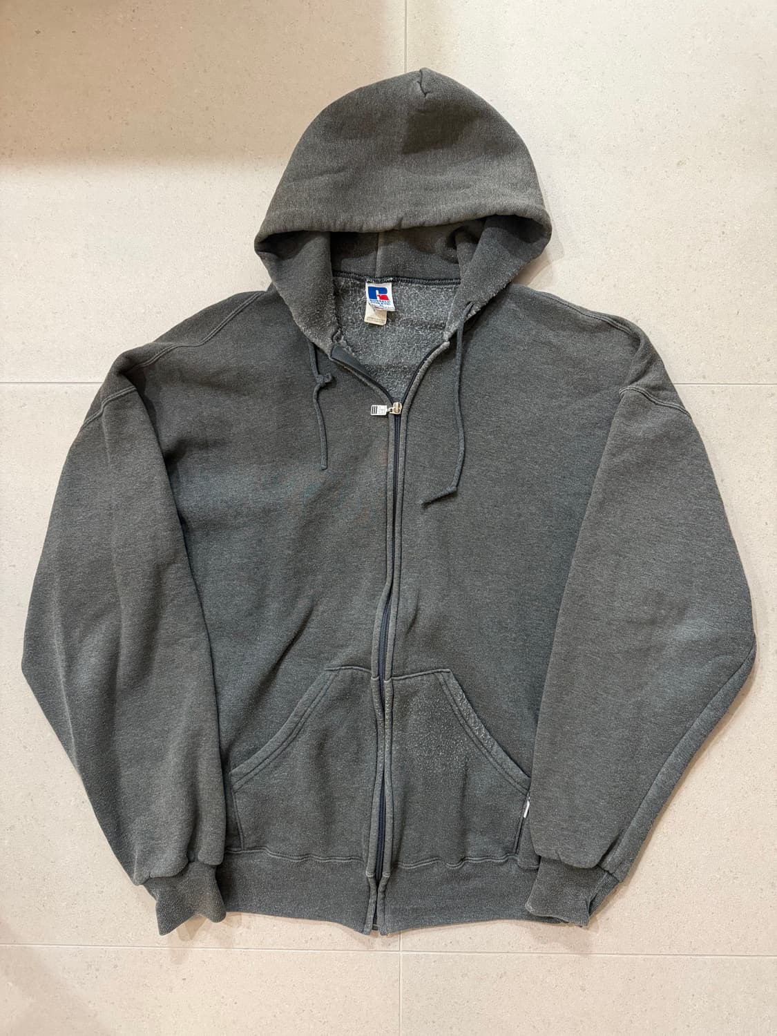 90s 러셀 후드집업 XL 상품이미지1