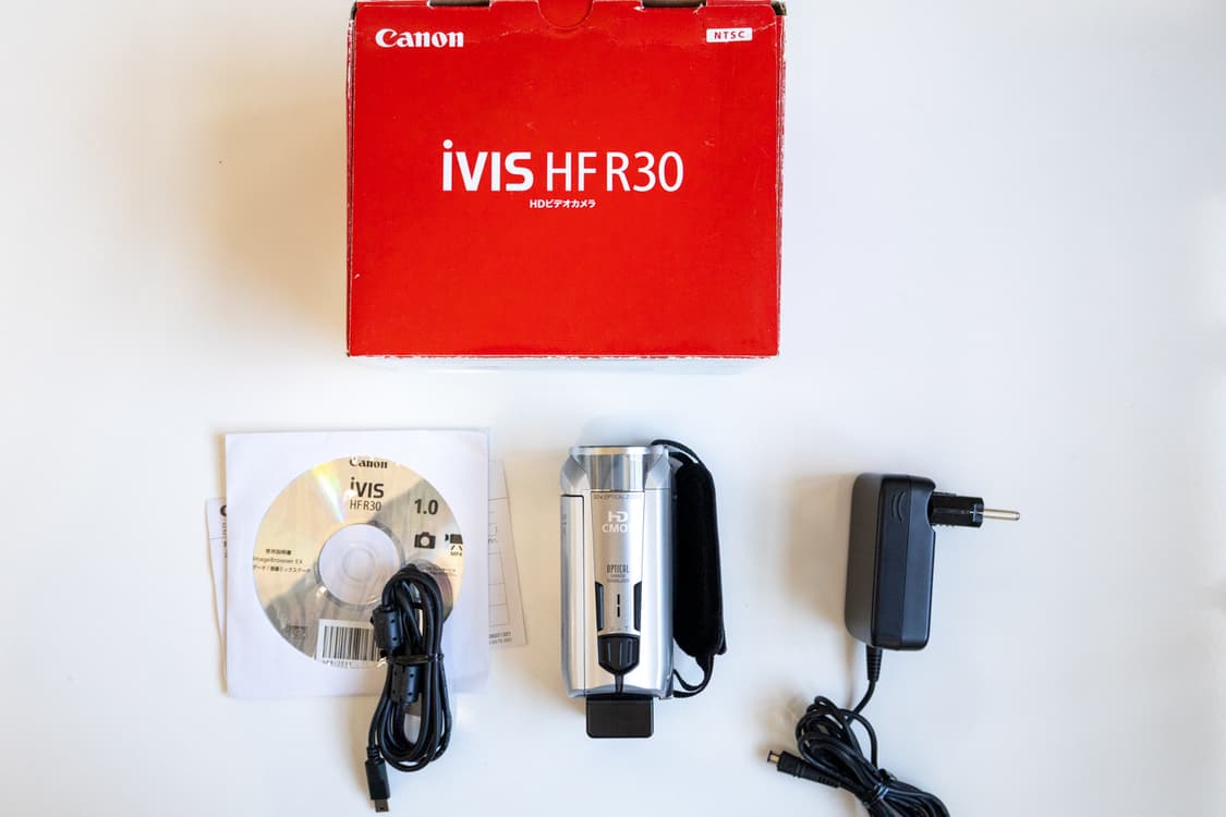 Canon Ivis HF R30 / 빈티지 디지털 캠코더 상품이미지9
