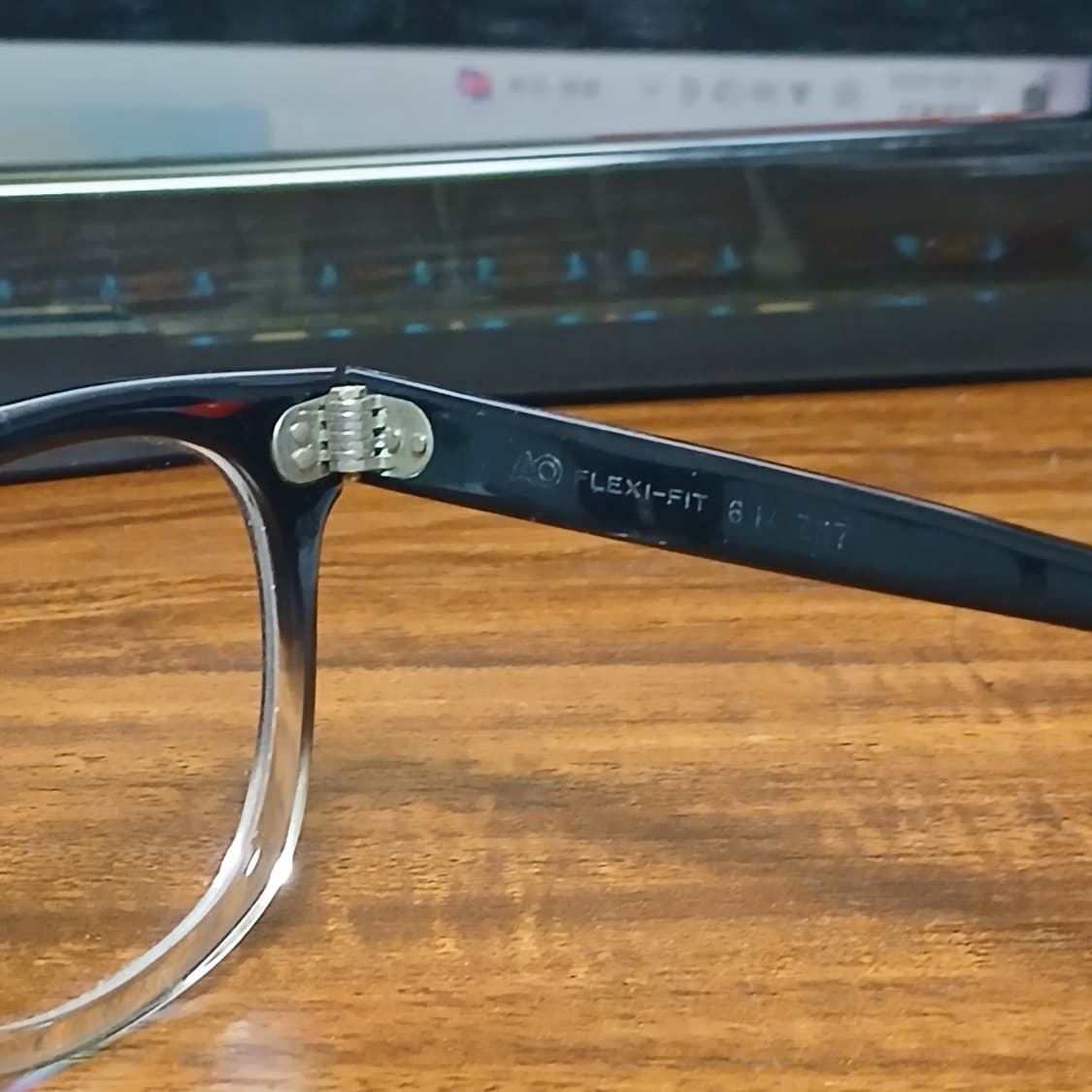 빈티지 American Optical Flexi Fit 블랙 페이드 상품이미지5