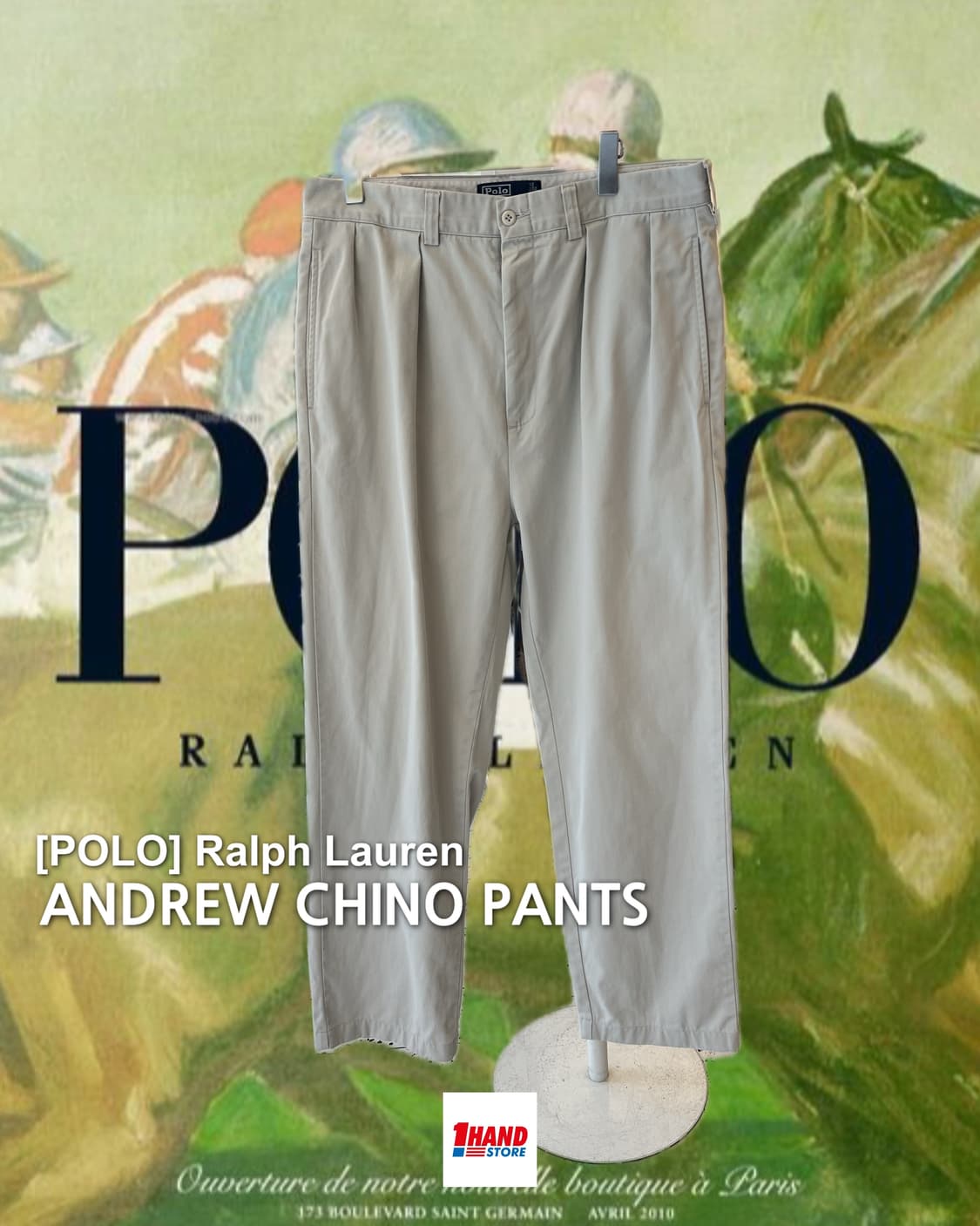폴로 앤드류 치노 팬츠 36 상품이미지1