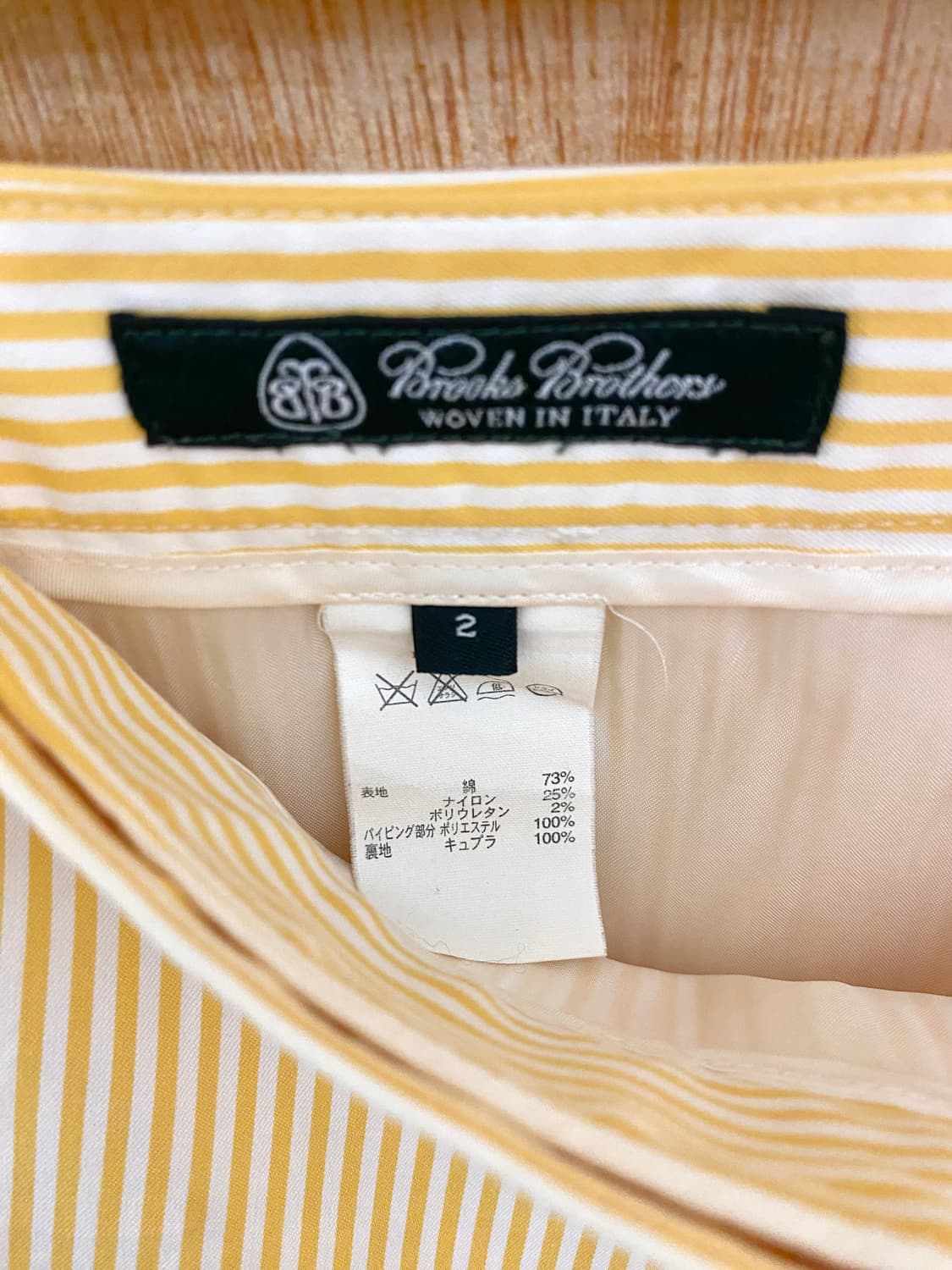 BROOKS BROTHERS belted wrap skirt 상품이미지10