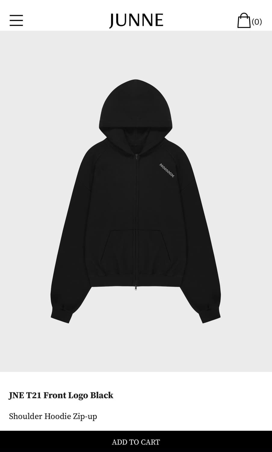 준느 T21 후드집업 M 상품이미지1