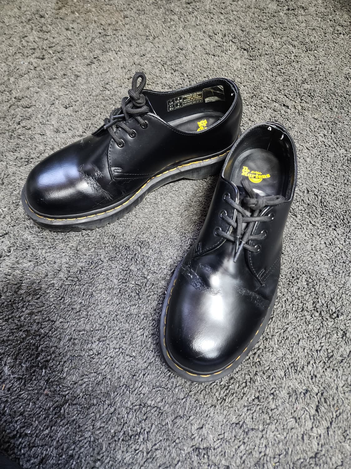 닥터마틴 1461  벡스 블랙 스무스 eu41 상품이미지1