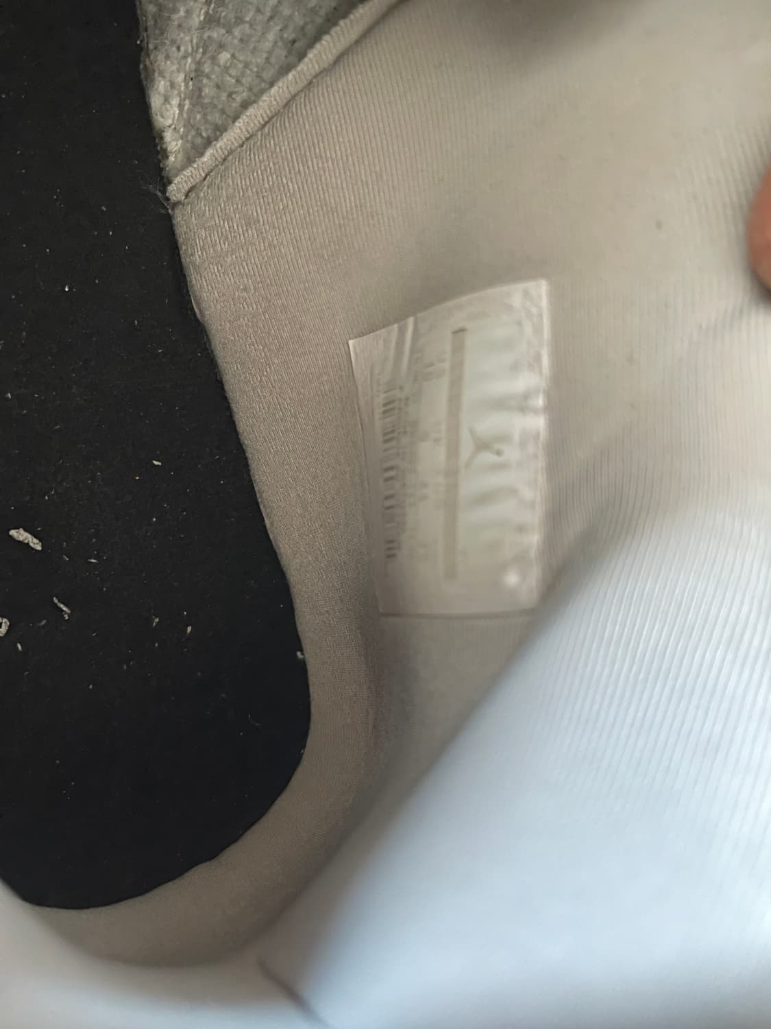 나이키 에어 조던 4 레트로 화이트/블랙 280mm 상품이미지7