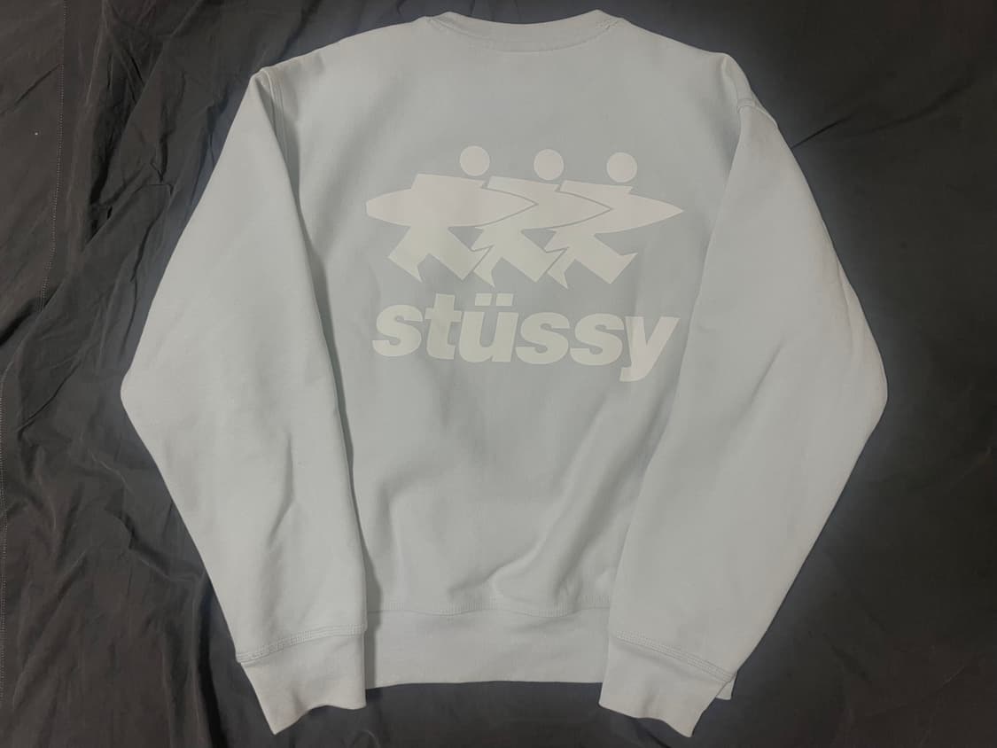 Stussy surfwalk crew sweat / M 상품이미지2