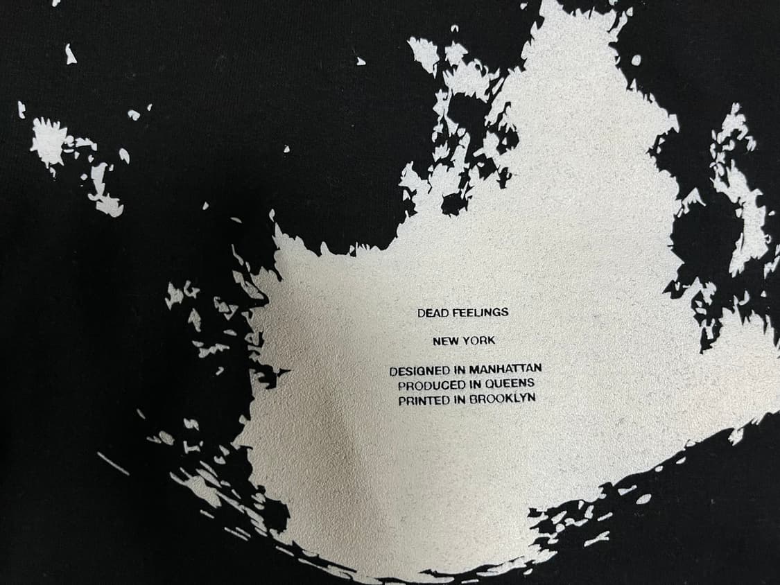 (XL)네펜데스 데드필링스 후디 (블랙) 후드티 상품이미지4