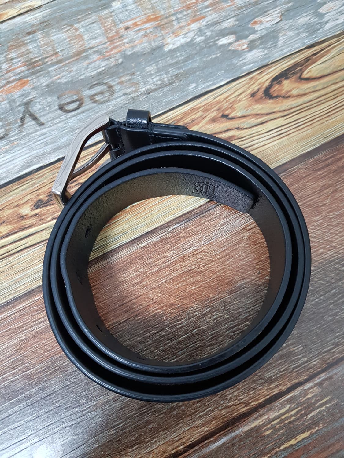 [36~40/정품] 버버리 체크레더 남성벨트 상품이미지9