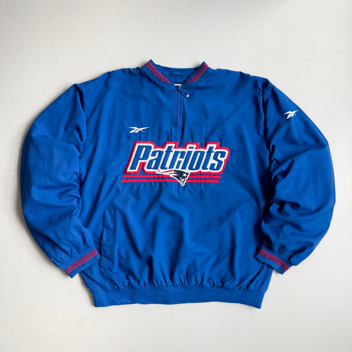 리복 X NFL 00s 패트리어츠 올드스쿨 웜업 바람막이 자켓 상품이미지2
