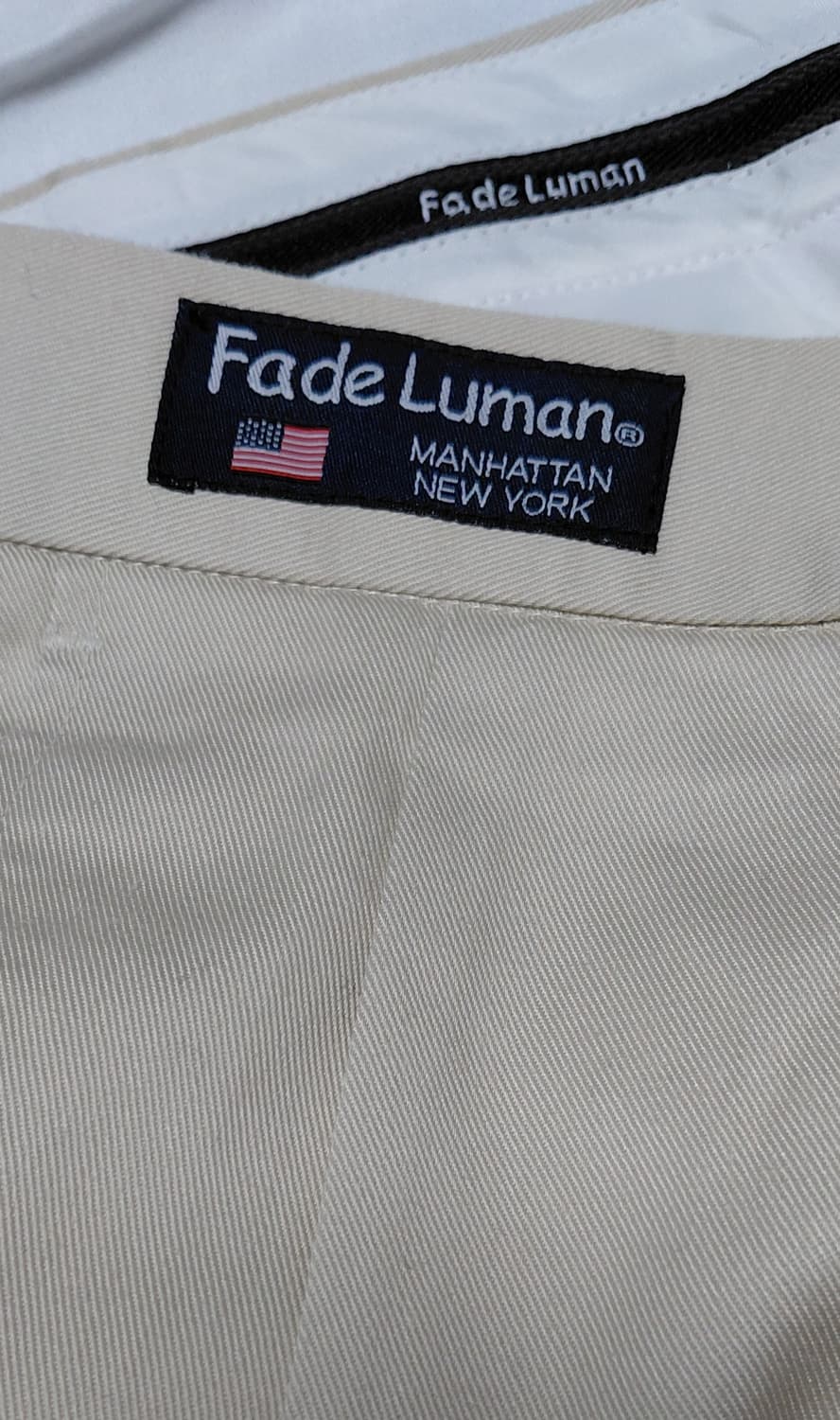 [빅사이즈/103] Fade Luman 투턱 와이드 치노 팬츠 베이지 상품이미지8