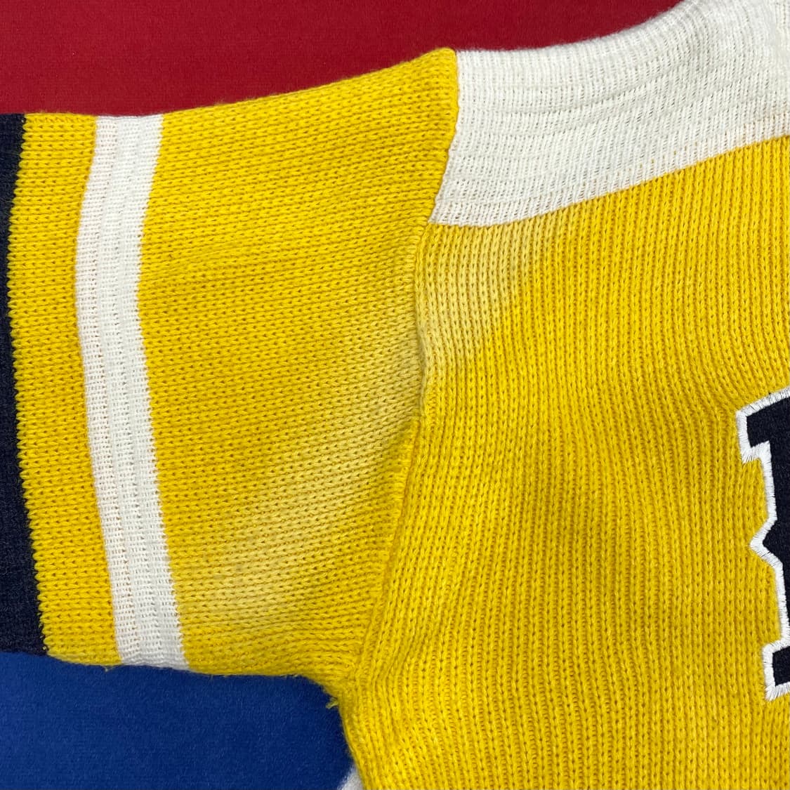 FUBU 올드스쿨 오버핏 니트 L 실측 XL-2XL 상품이미지6