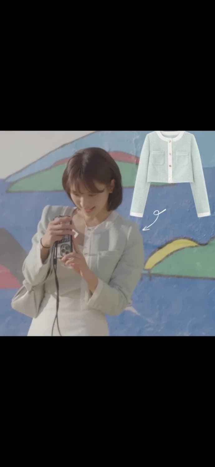 에트몽 트위드자켓 (하트시그널 김지영 착용) 상품이미지2