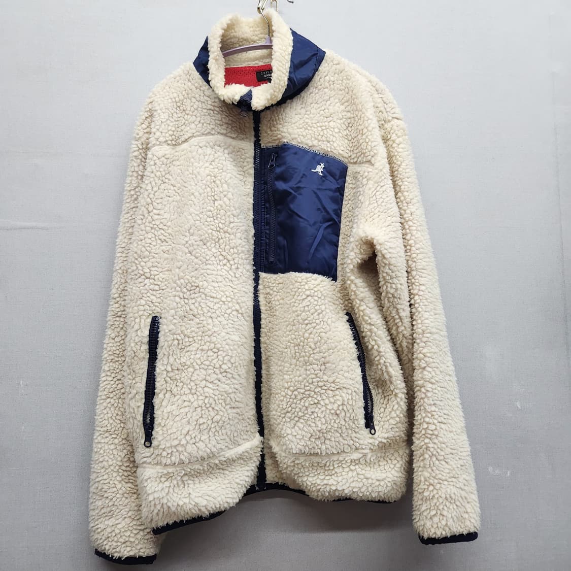 캉골 빅포켓 후리스 집업 S(L~XL) 상품이미지1