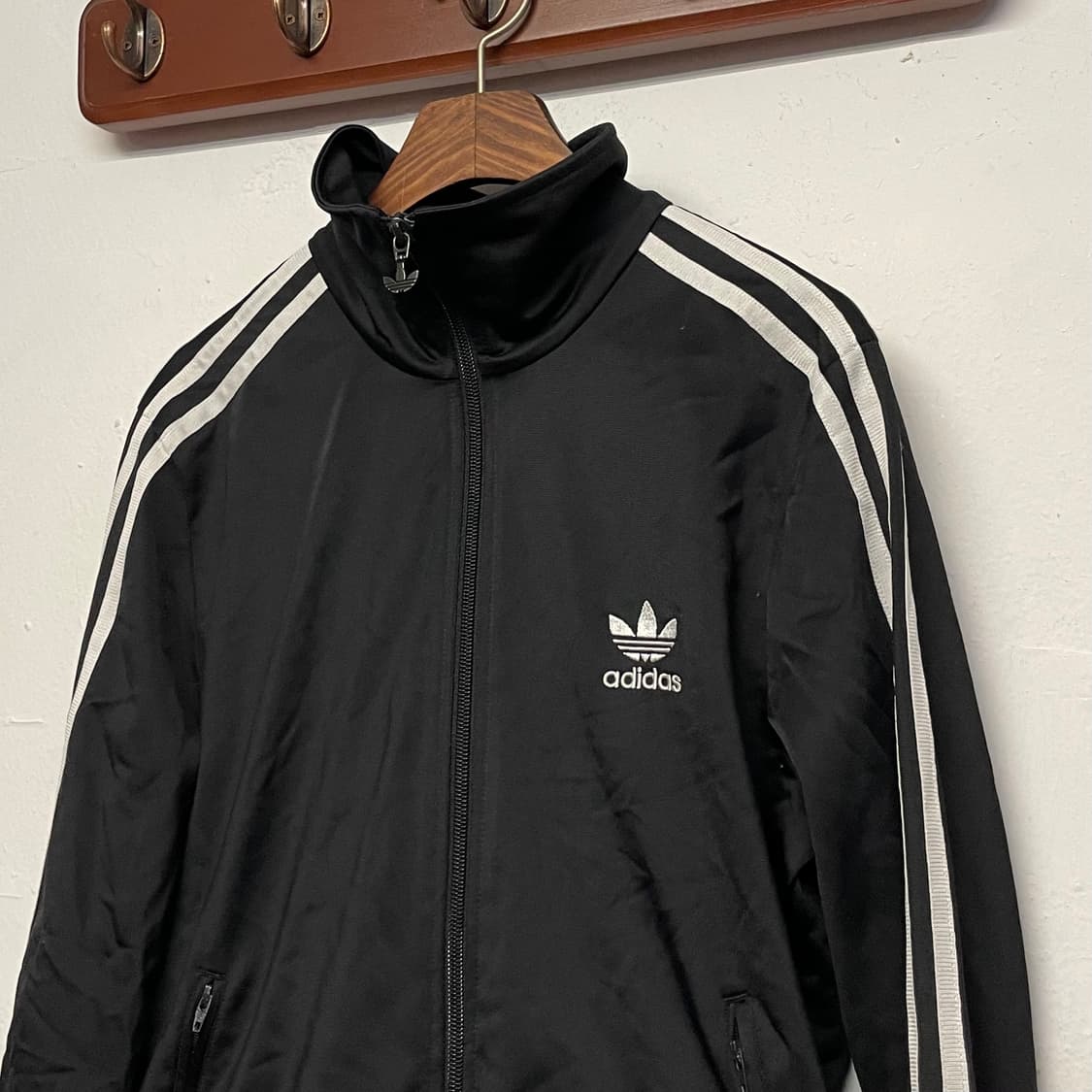 아디다스 슈퍼스타 트랙탑 블랙 져지 자켓 상품이미지2