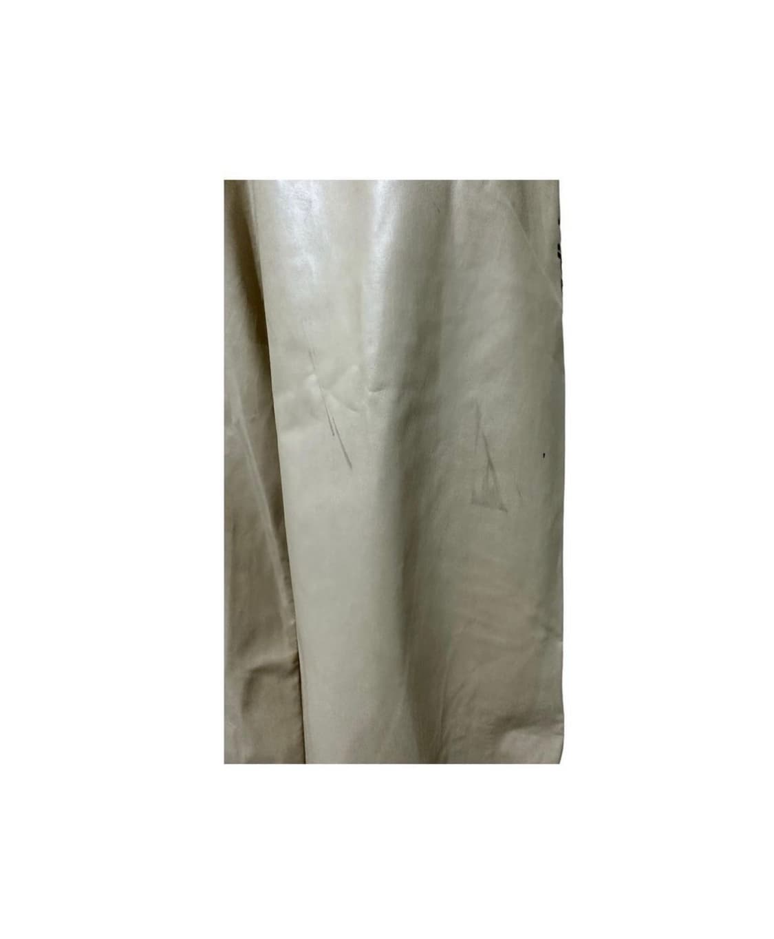 beige leather jogger pants 상품이미지3