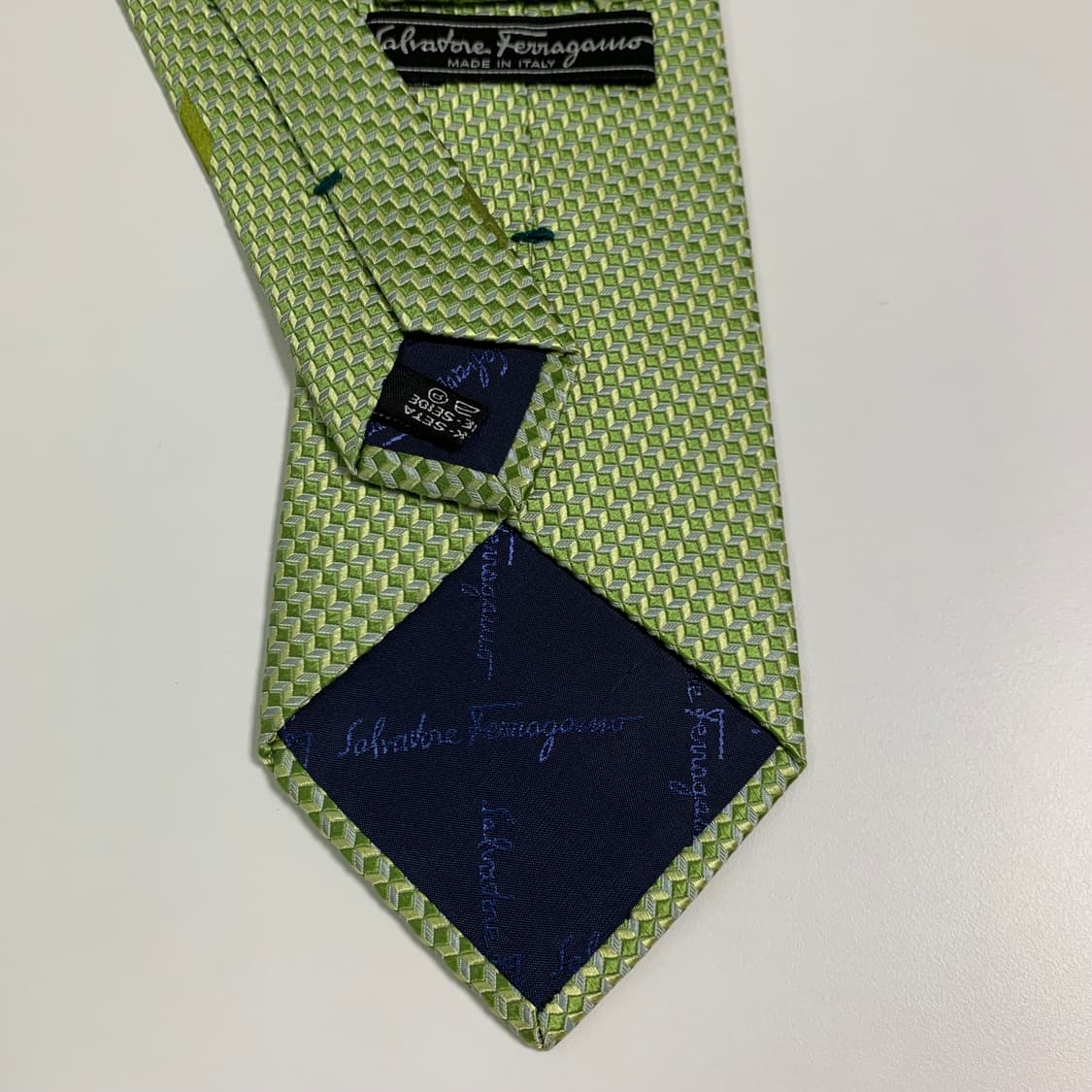 살바토레 페레가모(Ferragamo) 명품넥타이 100실크 혼주넥타이 상품이미지6