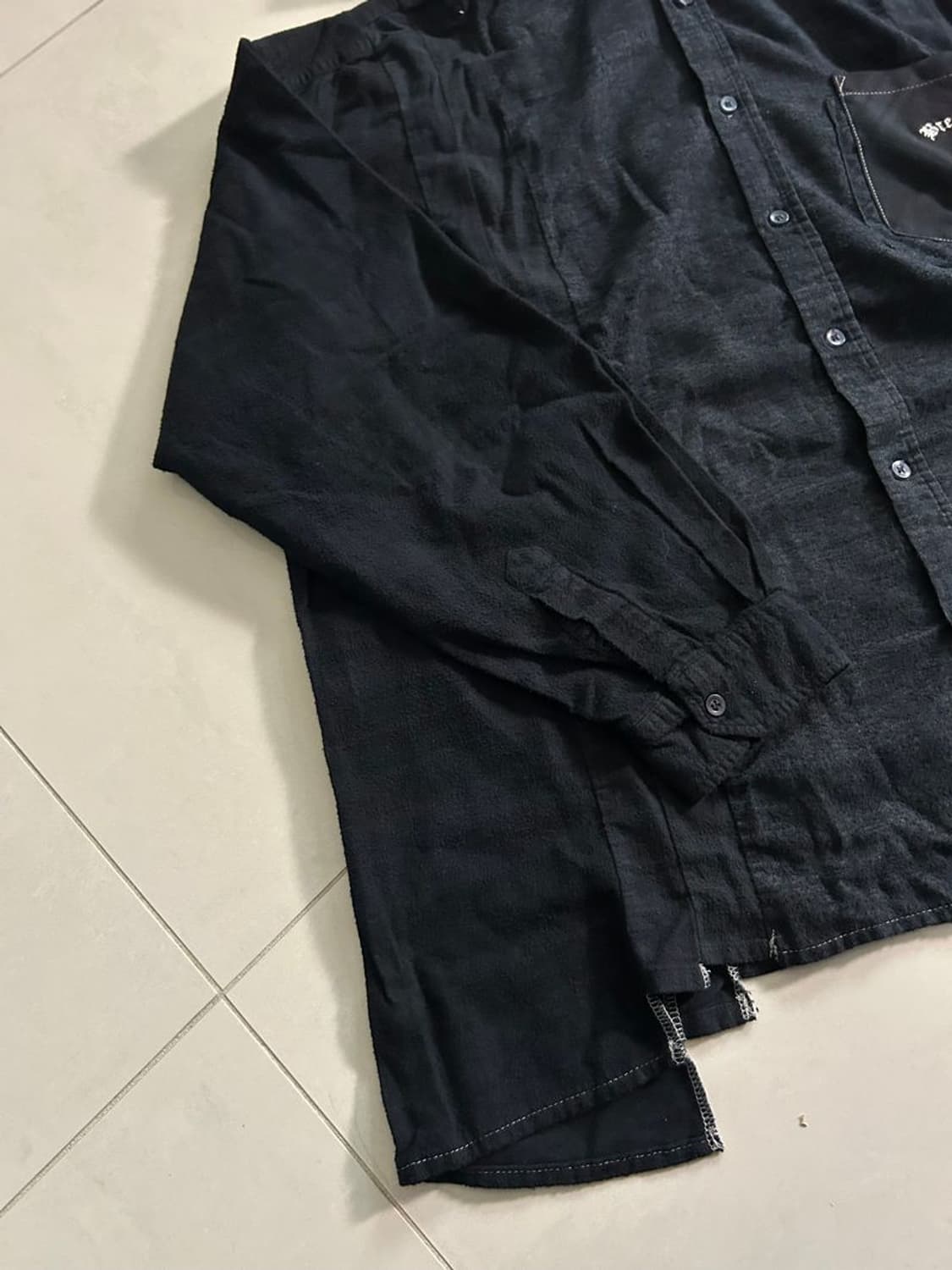 WIDE SHIRT W/H 7컷 와이드 후드티 상품이미지6