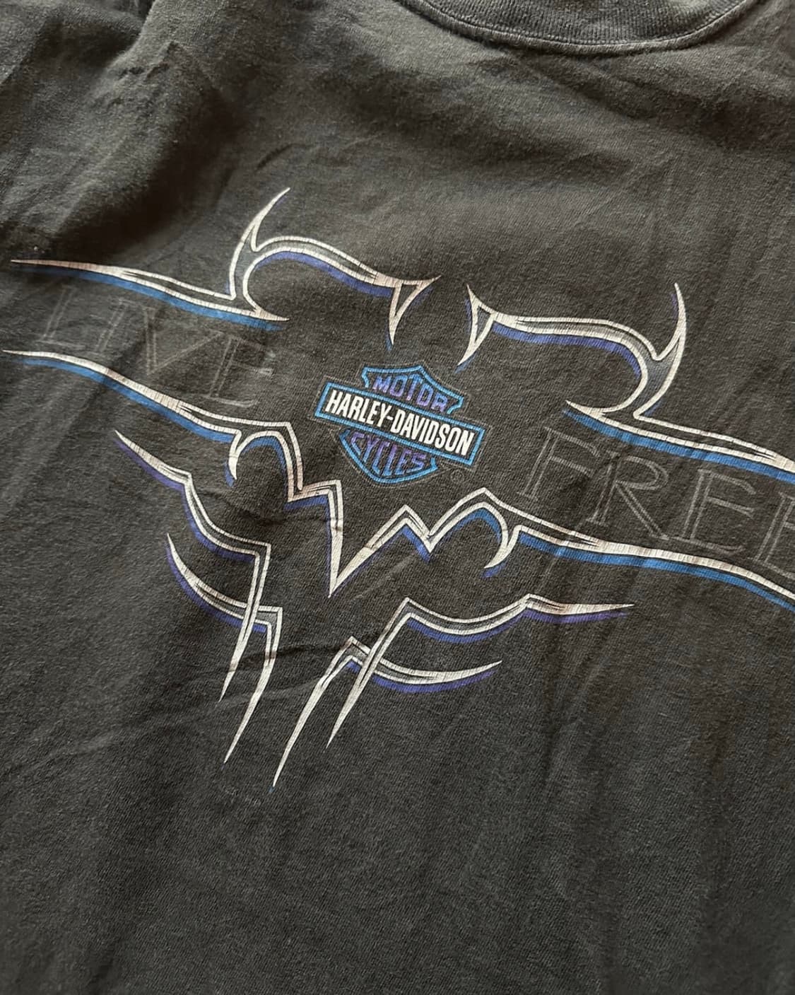 90s USA Vintage할리데이비슨 티셔츠 상품이미지2