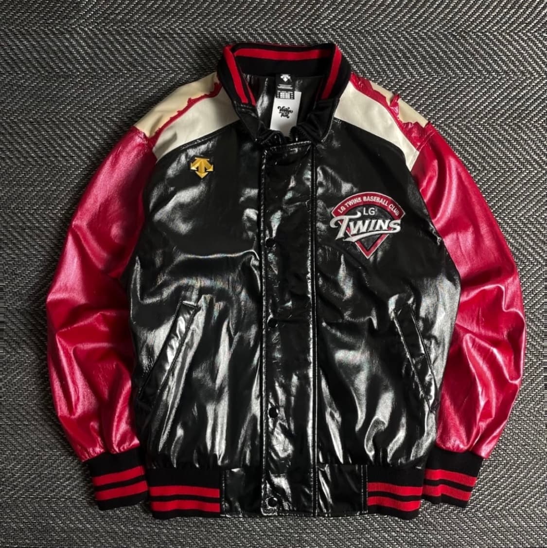 데상트 Lg 트윈스 올드스쿨 베이스볼 자켓o 2941 상품이미지1