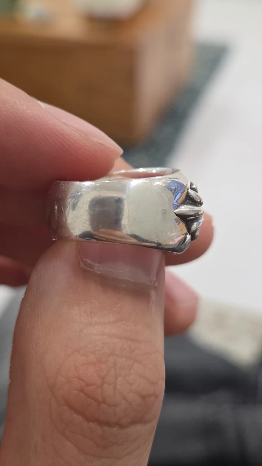 [판매] 크롬하츠 플로랄 크로스 링(US 5.5 / KS 11~10) 상품이미지8