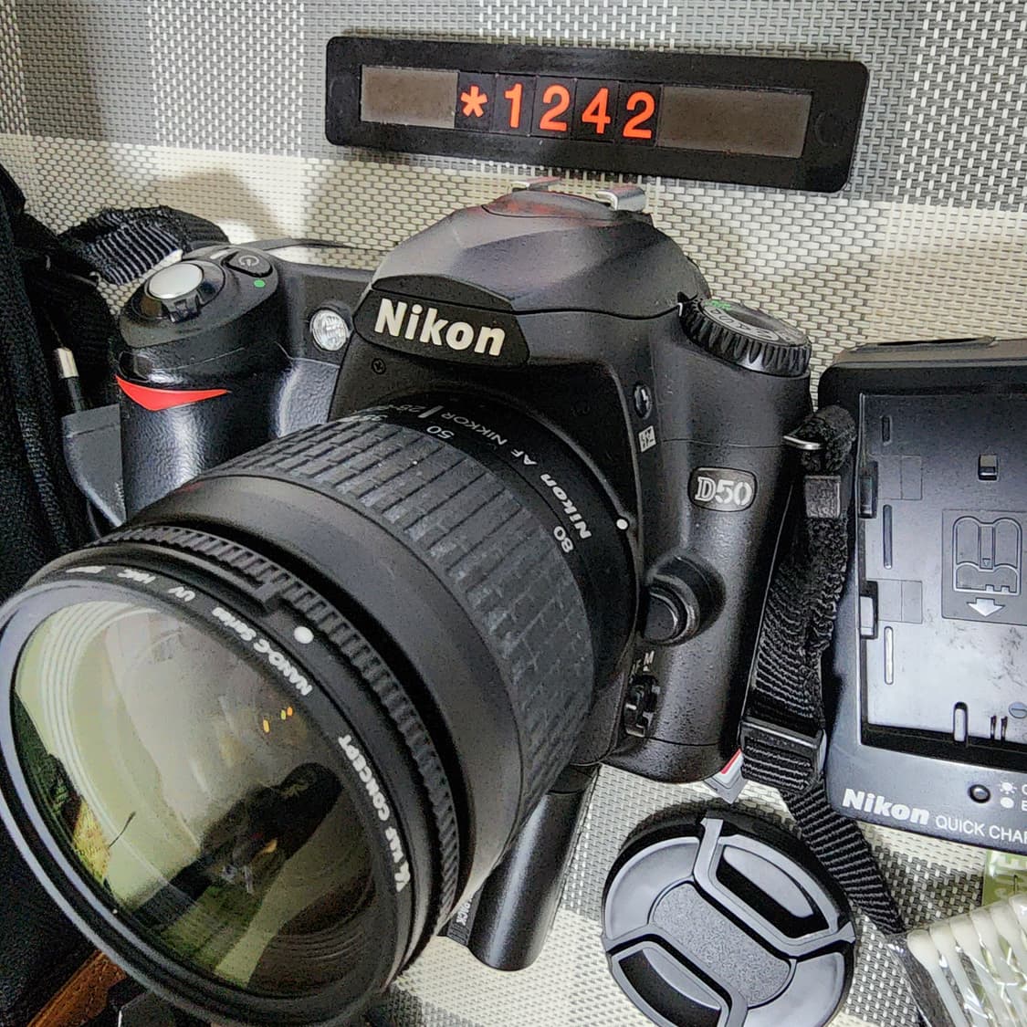 니콘 D50 디지털카메라 28-80미리 줌렌즈 가방 세트 상품이미지3