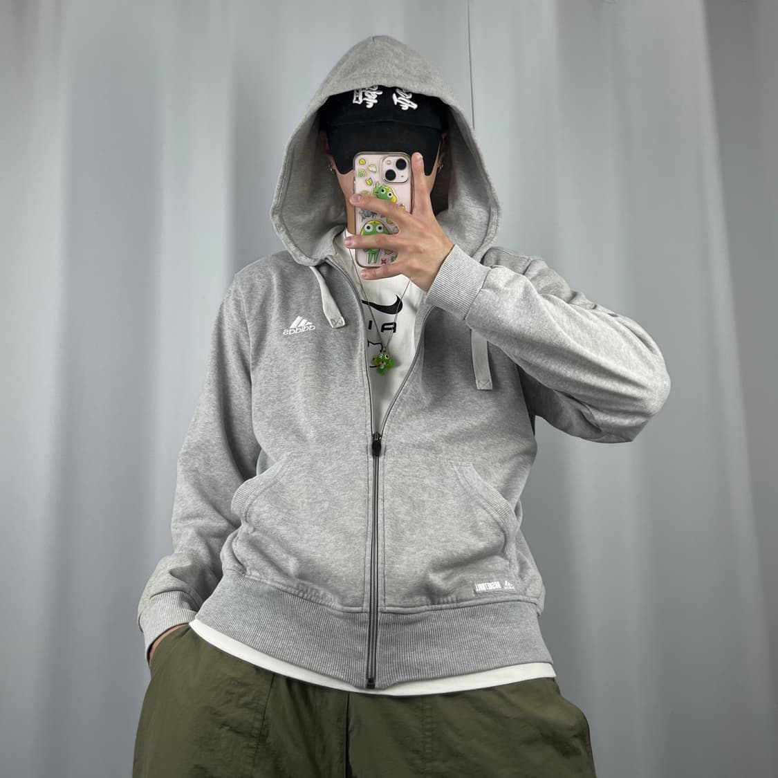 <아디다스 백 로고 후드 집업> No.1285 상품이미지2