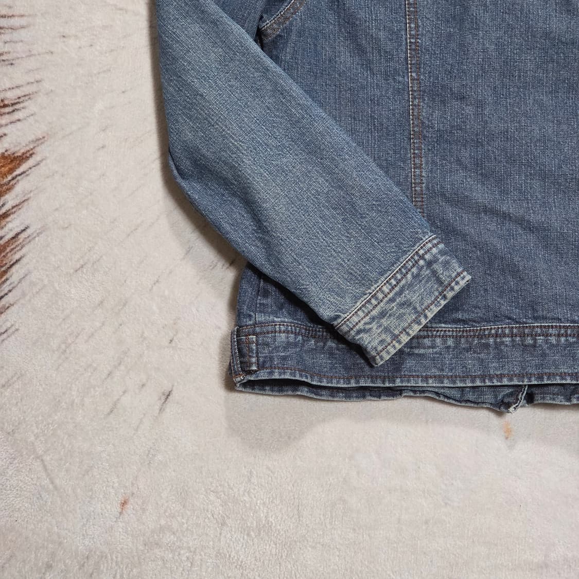 빈티지 넥버클 중청 데님자켓 상품이미지7