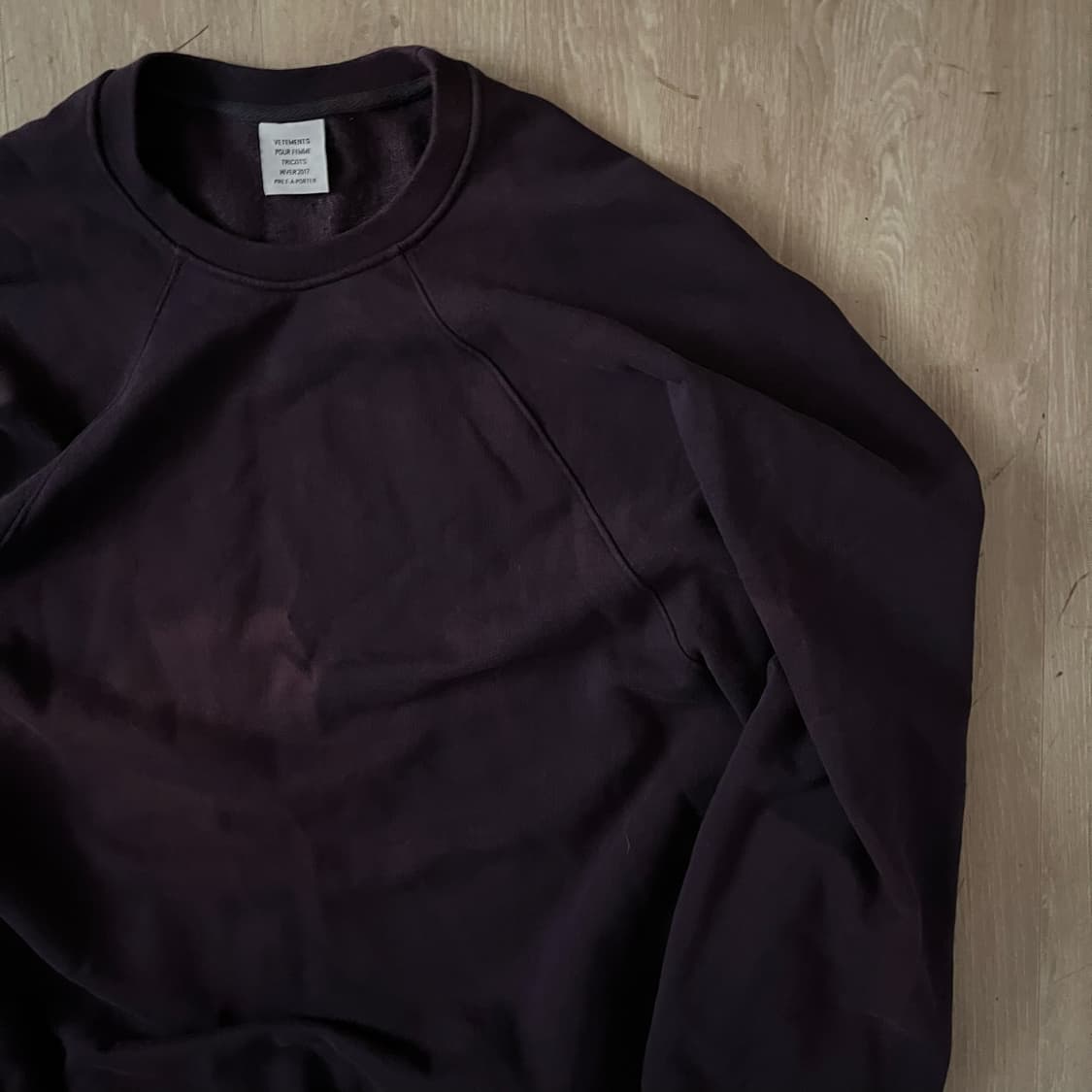 Vetements FW17 unskinny sweatshirt 상품이미지5