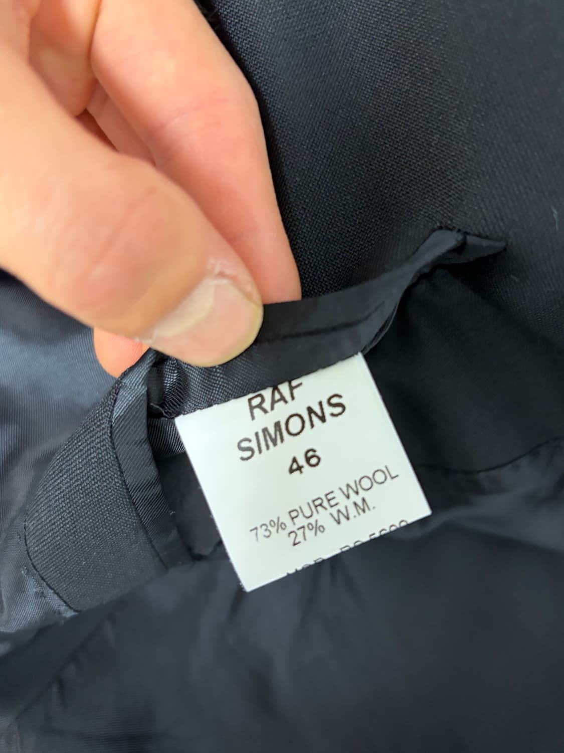 Raf simons blazer 상품이미지4