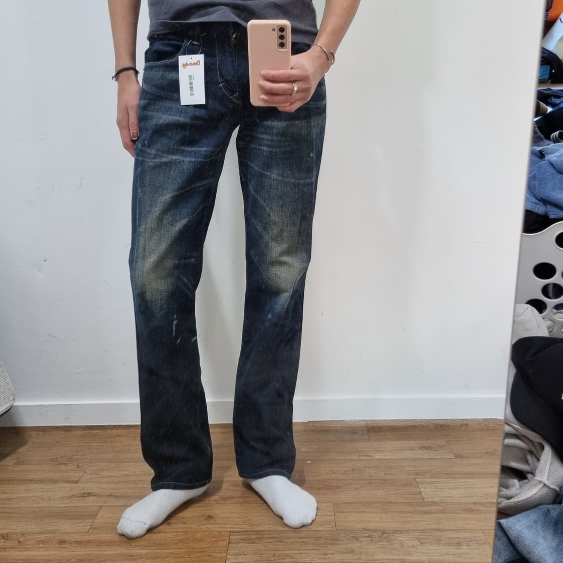 리바이스 504 데님 팬츠 상품이미지3