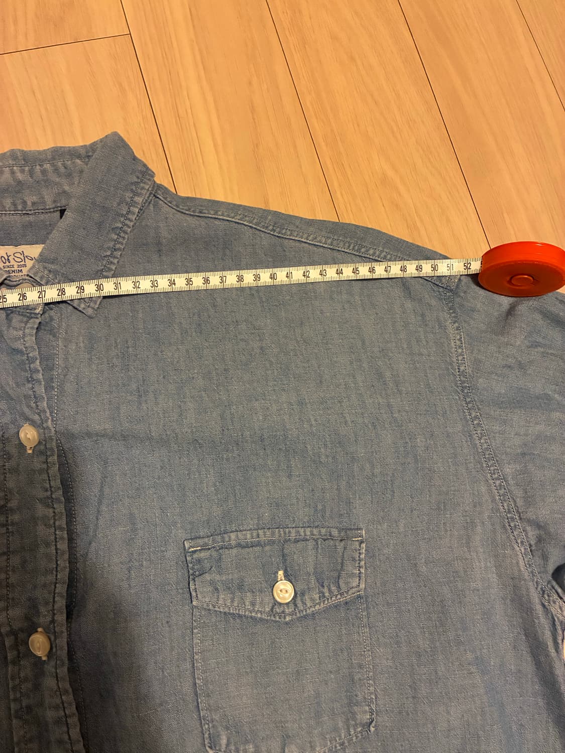 희귀매물! 오어슬로우(orSlow) 롱 데님 워크 셔츠 / 원피스 상품이미지8