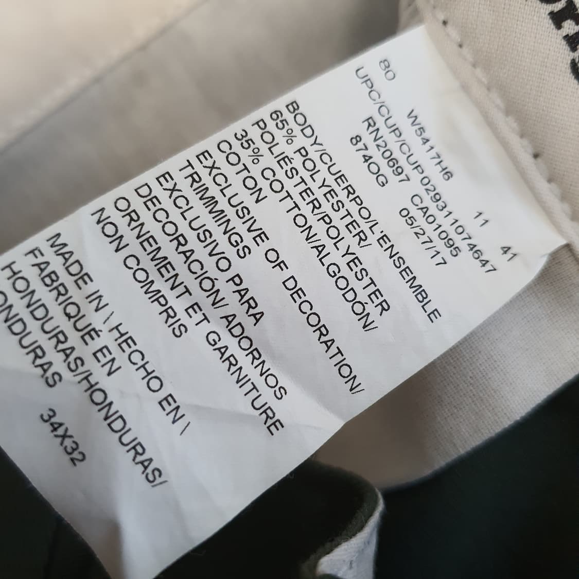 디키즈 874 면바지 남자34 상품이미지3