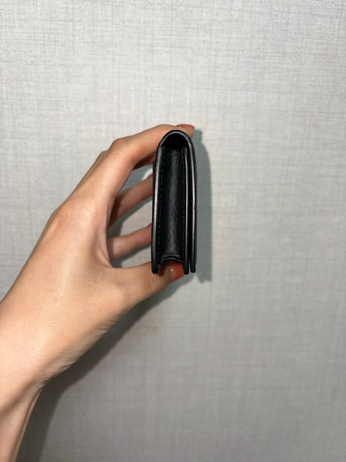 메종 마르지엘라 레더 비즈니스 카드 홀더 블랙 상품이미지4