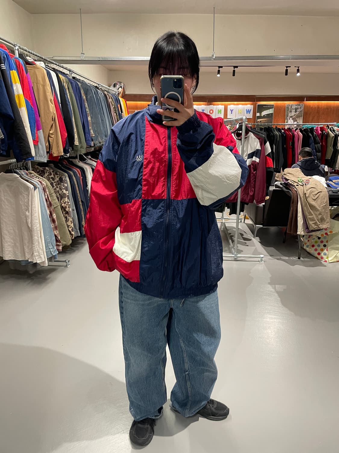 90‘s USA 올림픽 올드스쿨 바람막이   상품이미지4