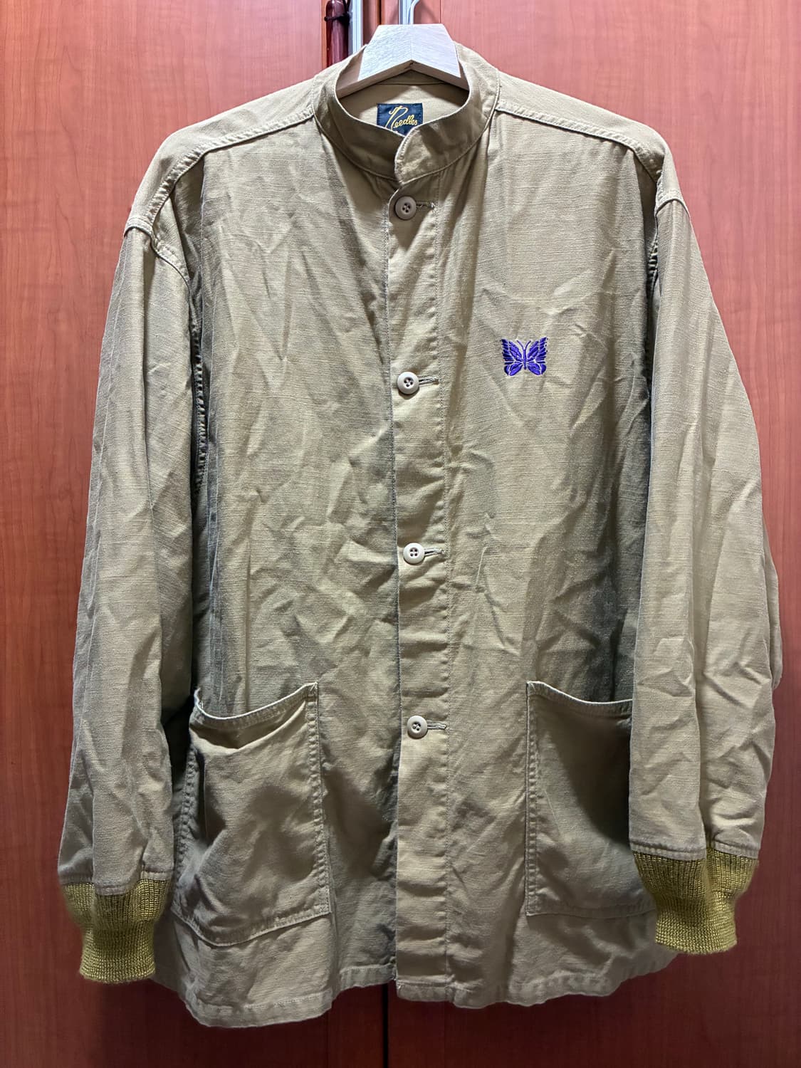 NeedlesS.C. ArmyShirt BackSateen - Mocha 상품이미지3