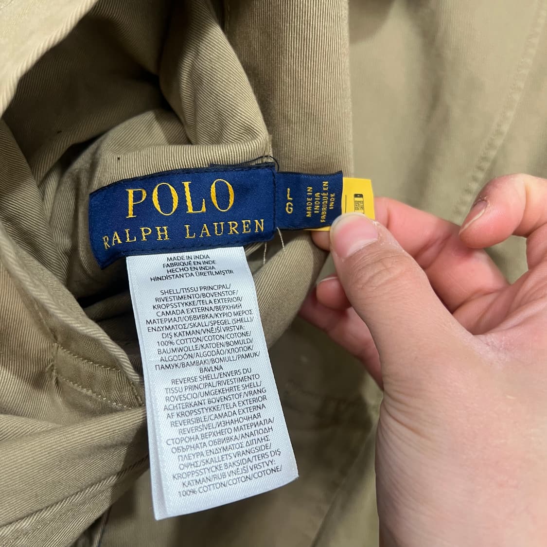 [100] 폴로 랄프로렌 신형 리버시블 트렌치 자켓 상품이미지6